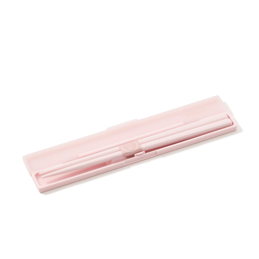 Logo Slim Lunch Chopsticks Pink