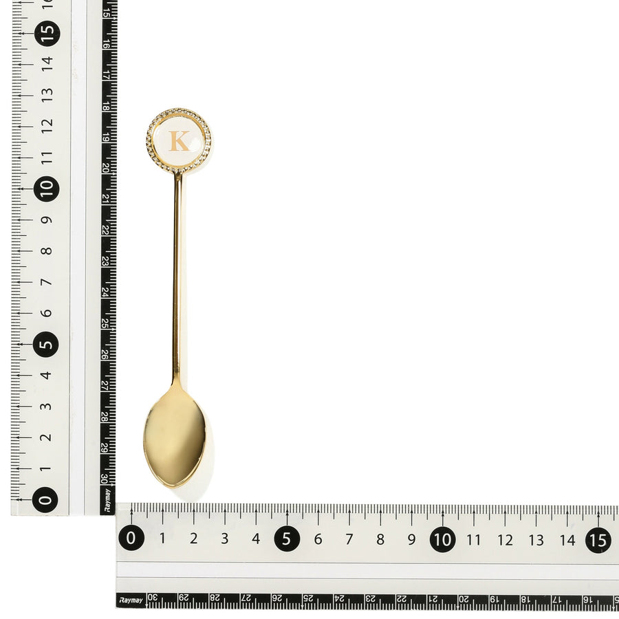 イニシャル ティースプーン エレガンス E