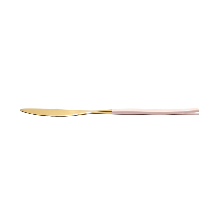 Vere Dinner Knife Gold x Pink