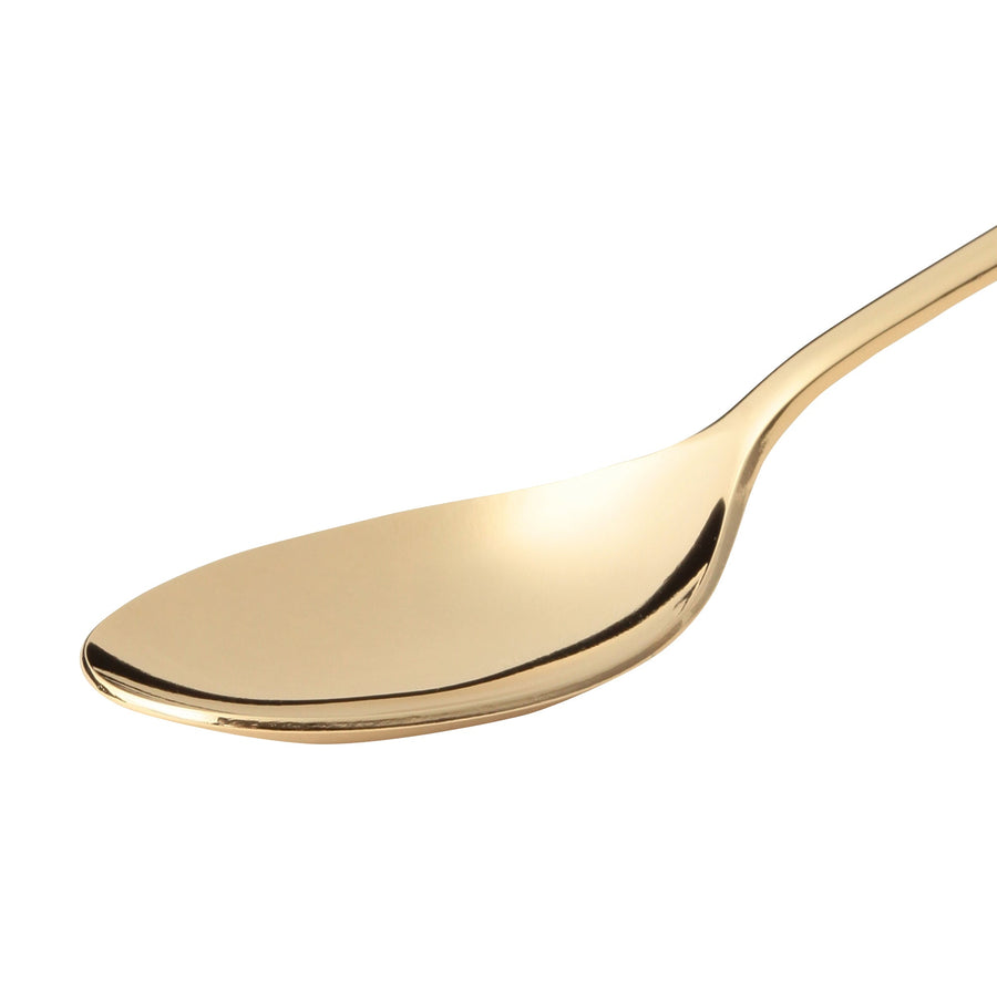 Alphabet Teaspoon Medium Gold