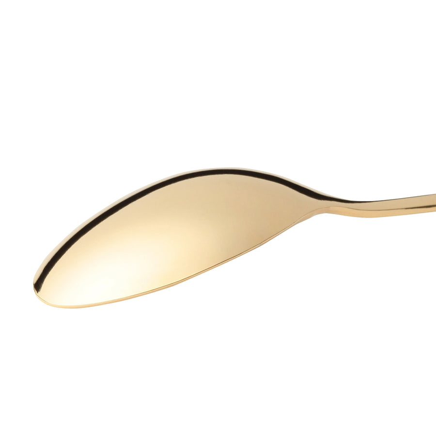 Alphabet Teaspoon Medium Gold