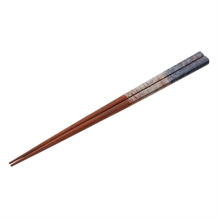 Wakasa Lacquer Chopsticks, Mist, Navy