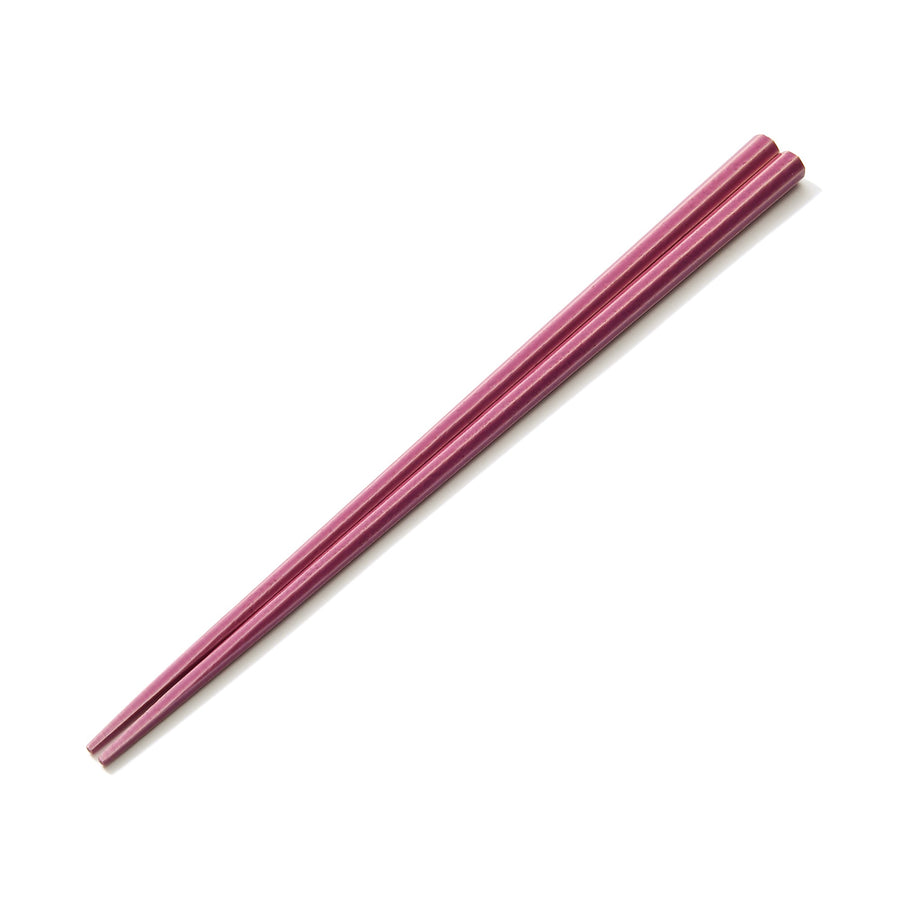 Dishwasher safe chopsticks, octagonal, pink