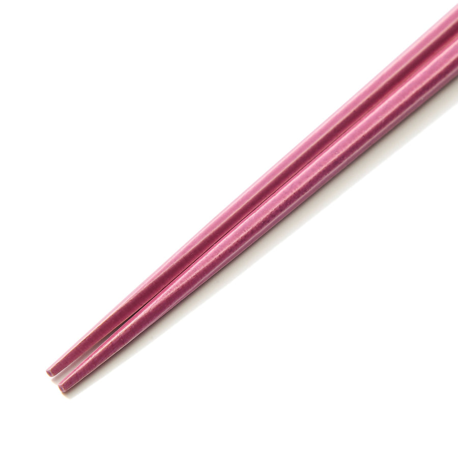 Dishwasher safe chopsticks, octagonal, pink