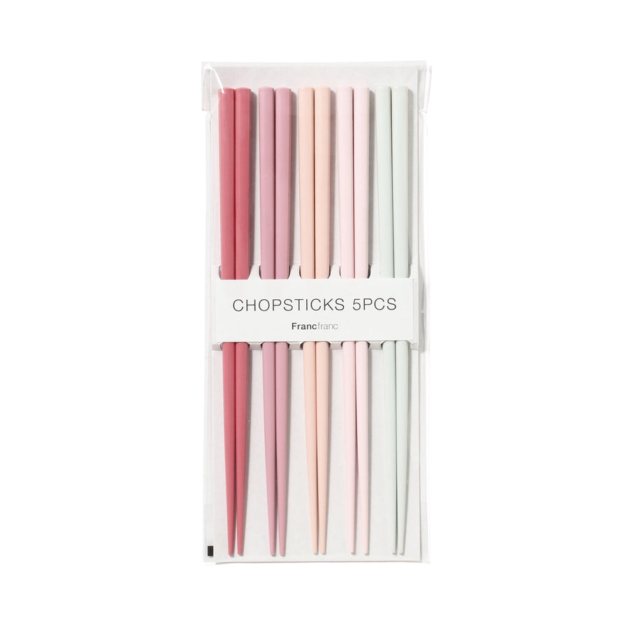 CHOPSTICKS 5-color set SWEET