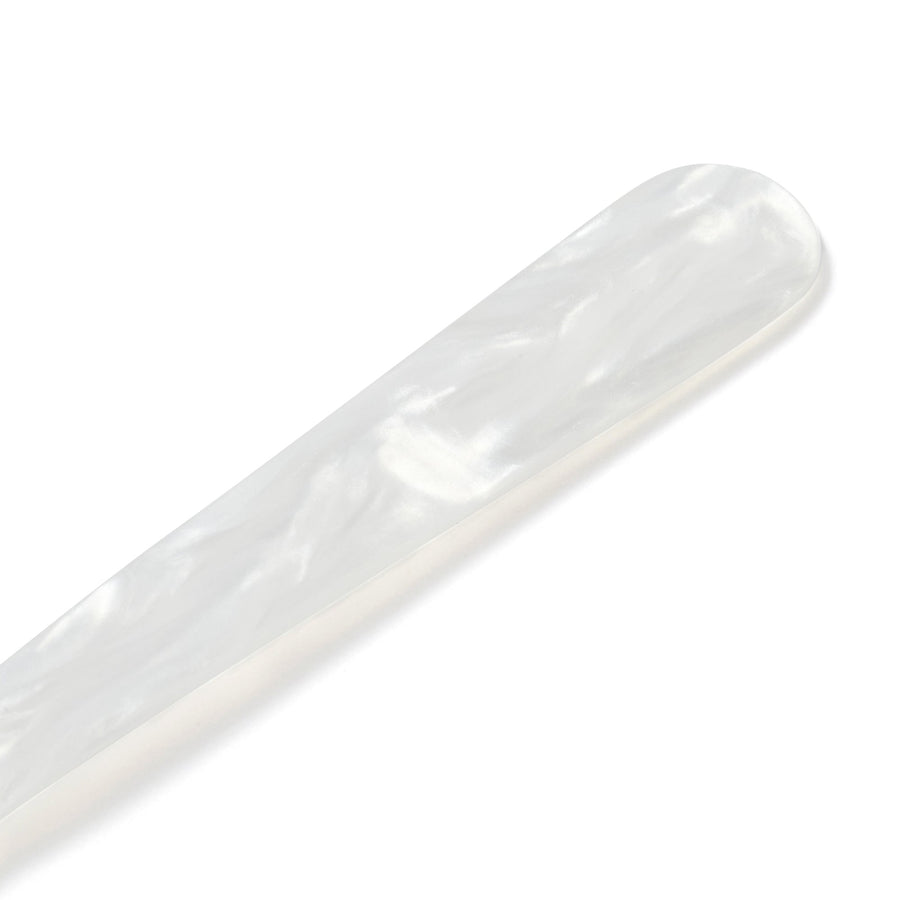 Color Marble Dessert Spoon White