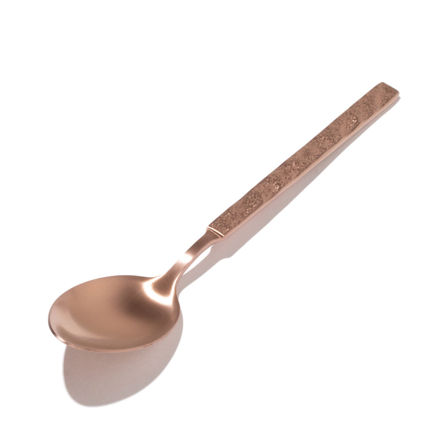 Texture Dinner Spoon Copper