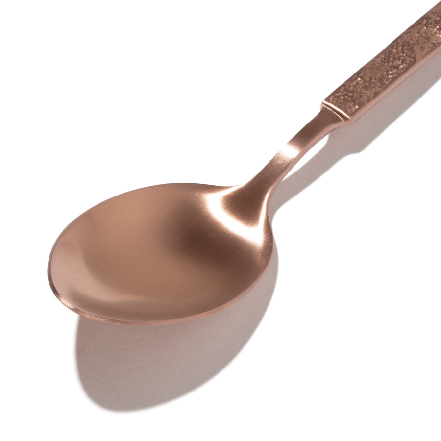 Texture Dinner Spoon Copper