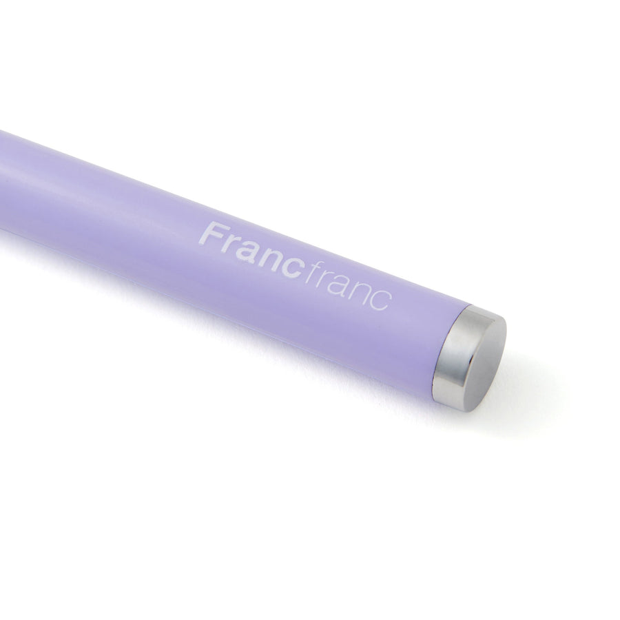 カトラリー 4本セット ロゴ パープル