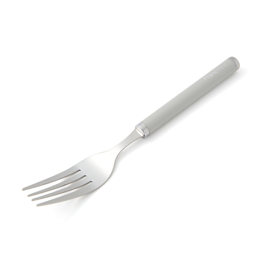 カトラリー 4本セット ロゴ グレー