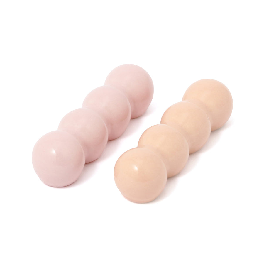 箸置き 2個セット ポンポン ピンク