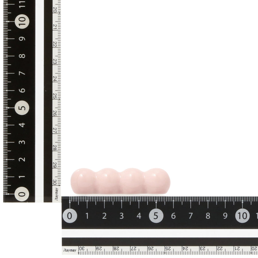 箸置き 2個セット ポンポン ピンク