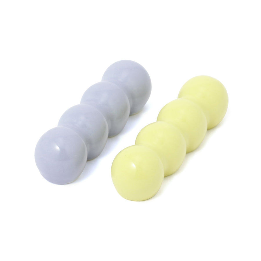 箸置き 2個セット ポンポン パープル