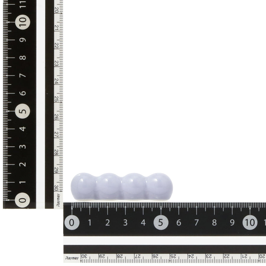 箸置き 2個セット ポンポン パープル