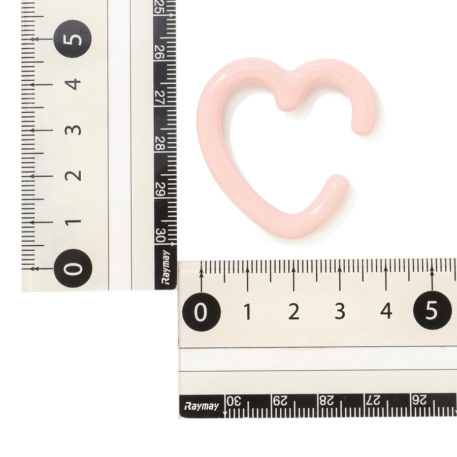 ハート箸置き ピンク