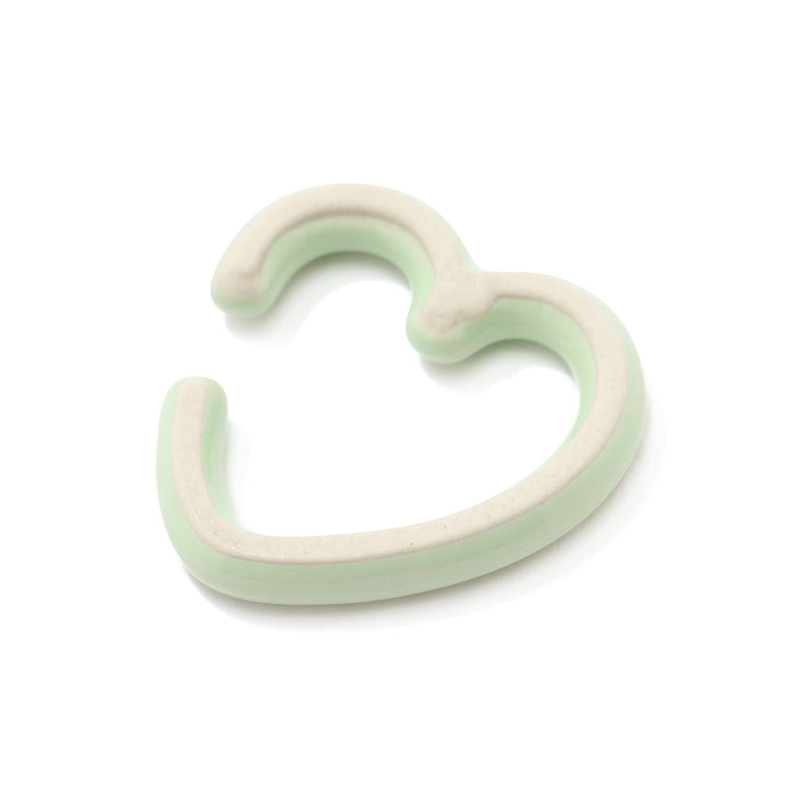 ハート箸置き グリーン