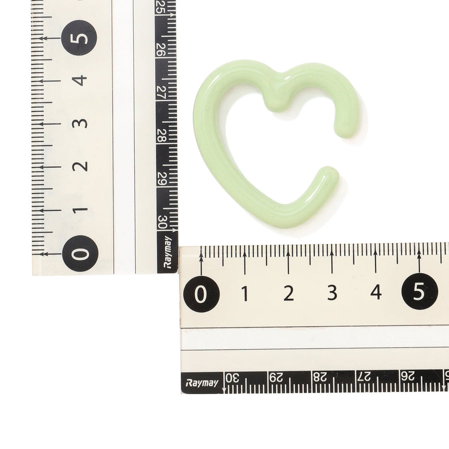 ハート箸置き グリーン