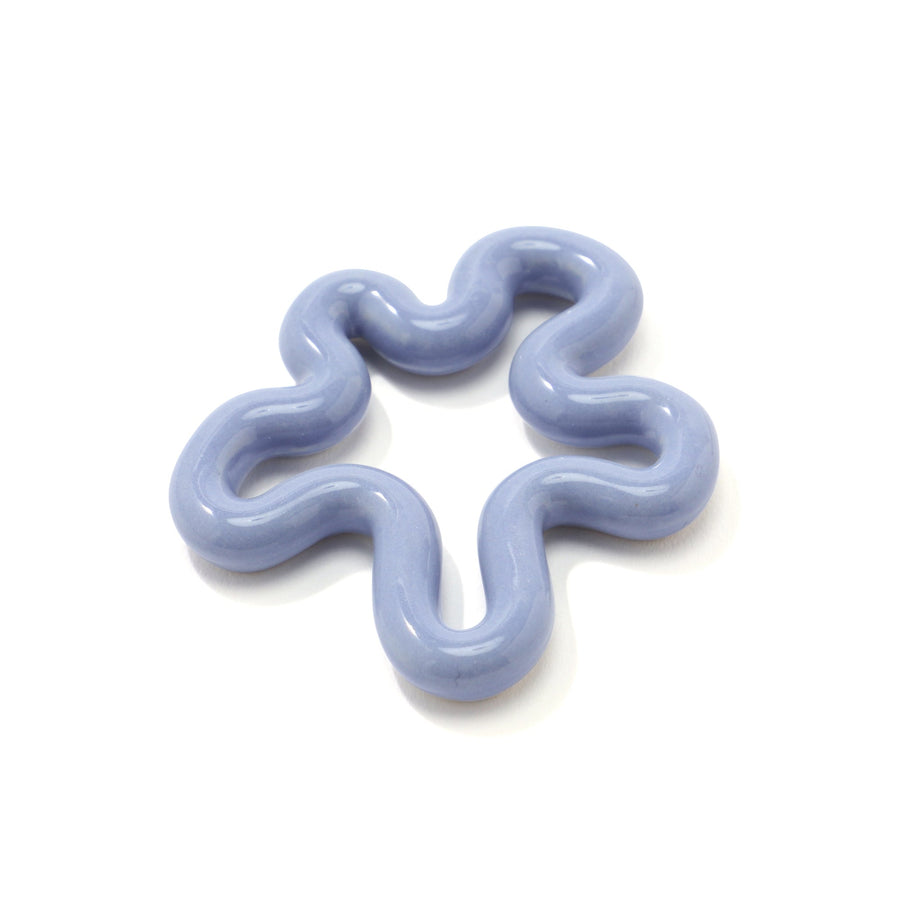 フラワー箸置き パープル