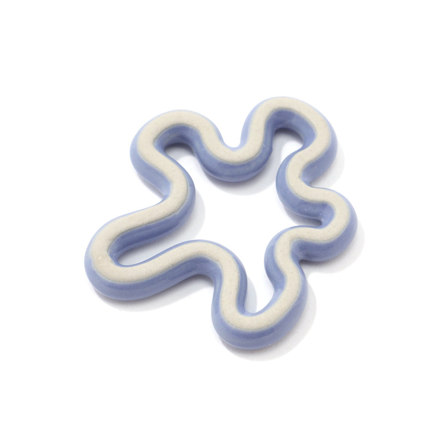 フラワー箸置き パープル