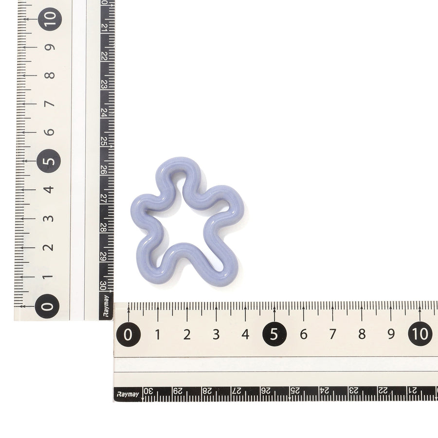 フラワー箸置き パープル