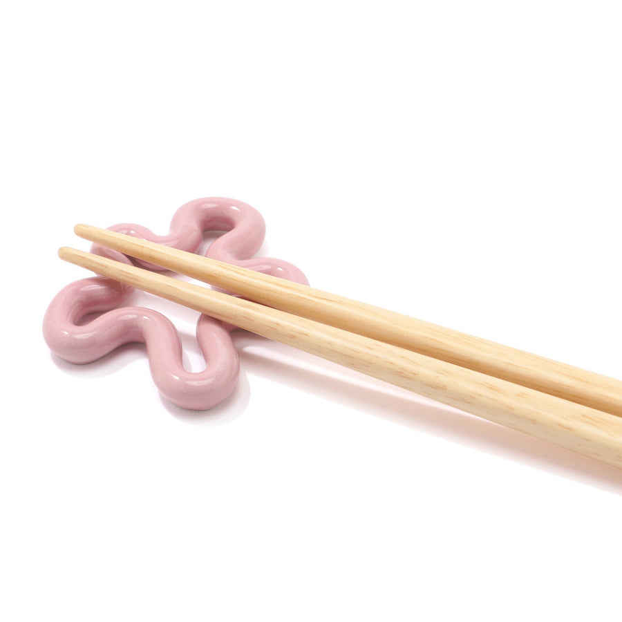 フラワー箸置き ピンク