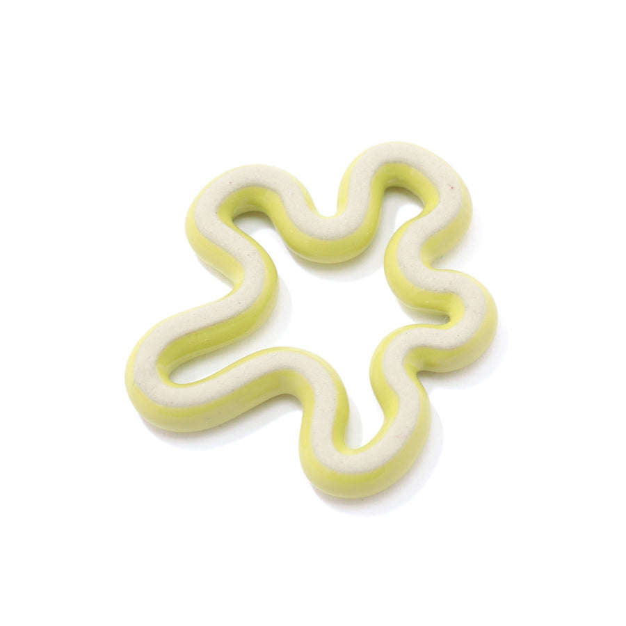 フラワー箸置き イエロー