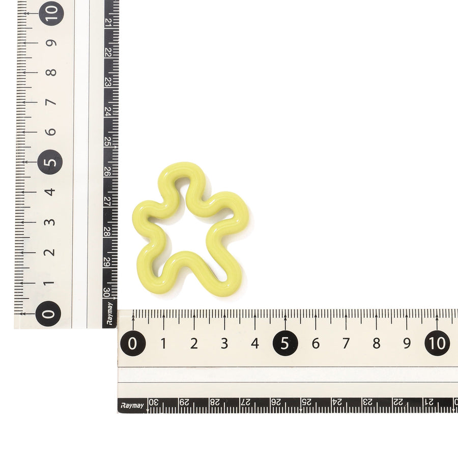 フラワー箸置き イエロー