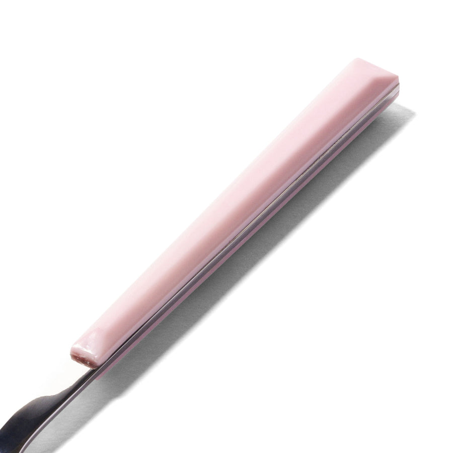 カラーハンドル ティースプーン ピンク