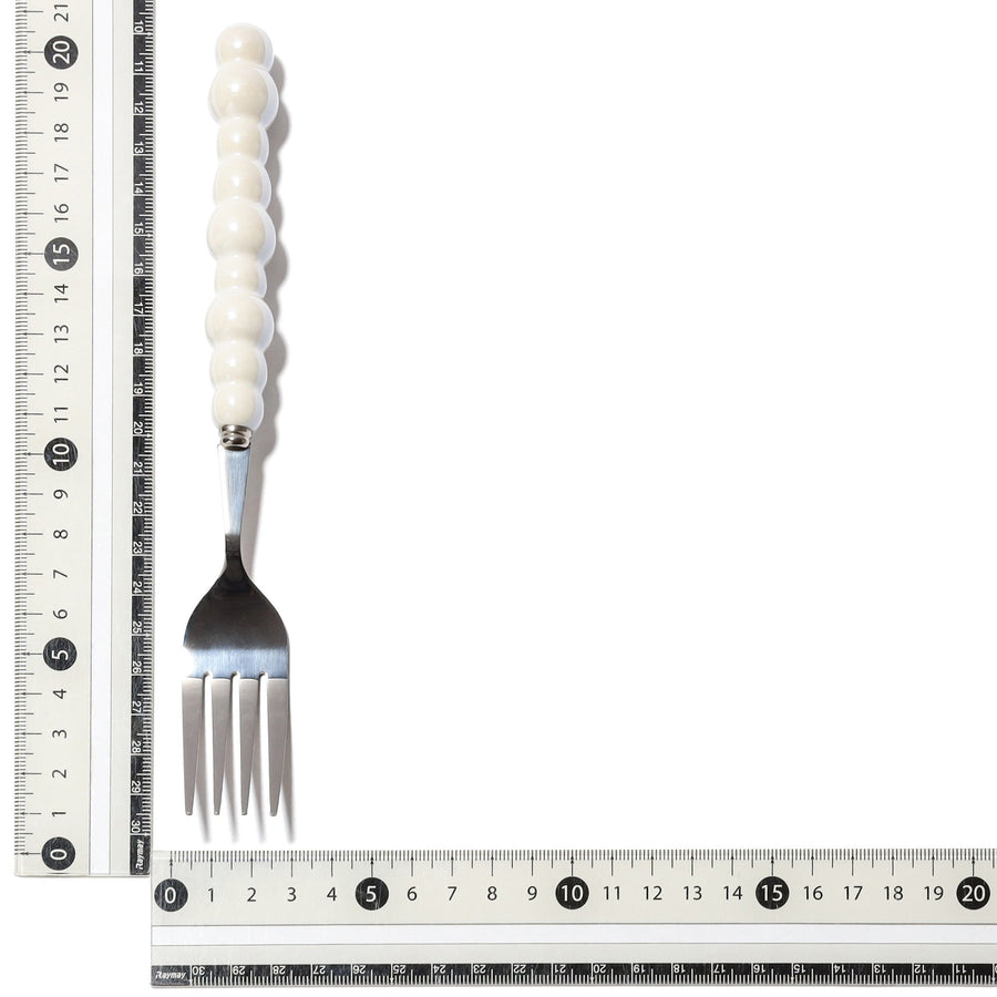 パール ディナーフォーク ホワイト