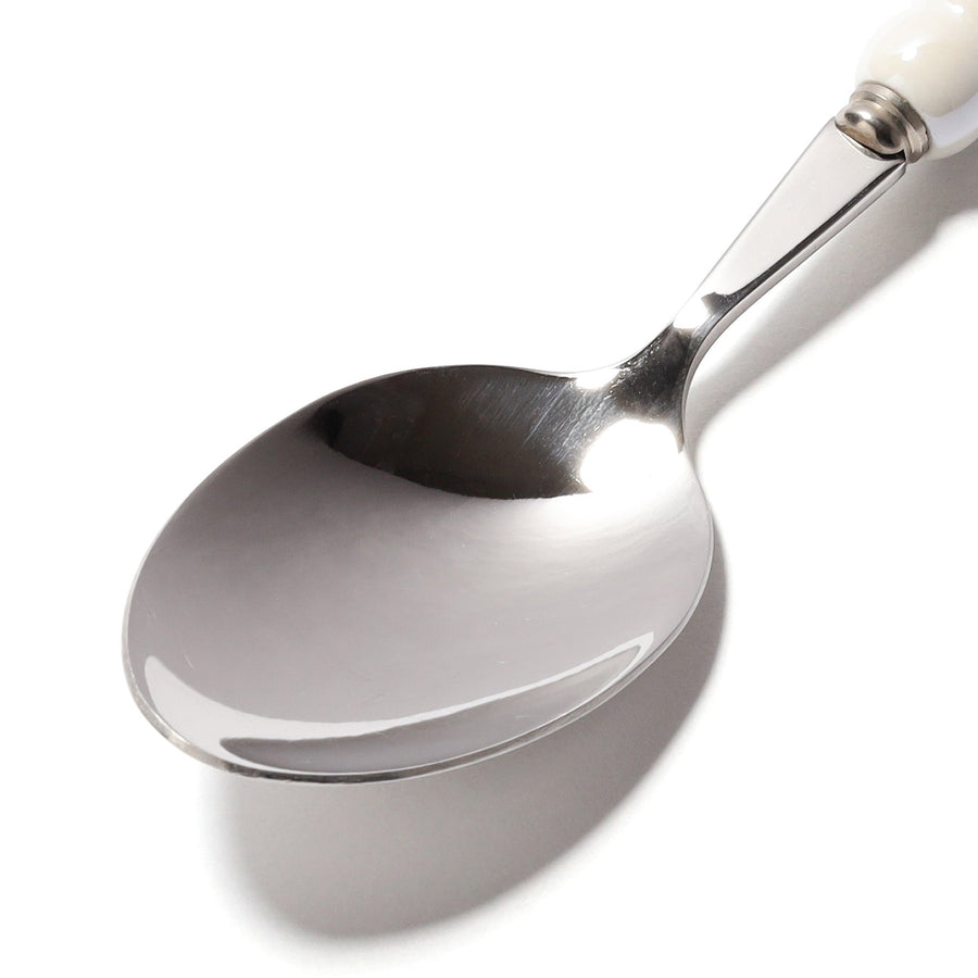 パール ディナースプーン ホワイト