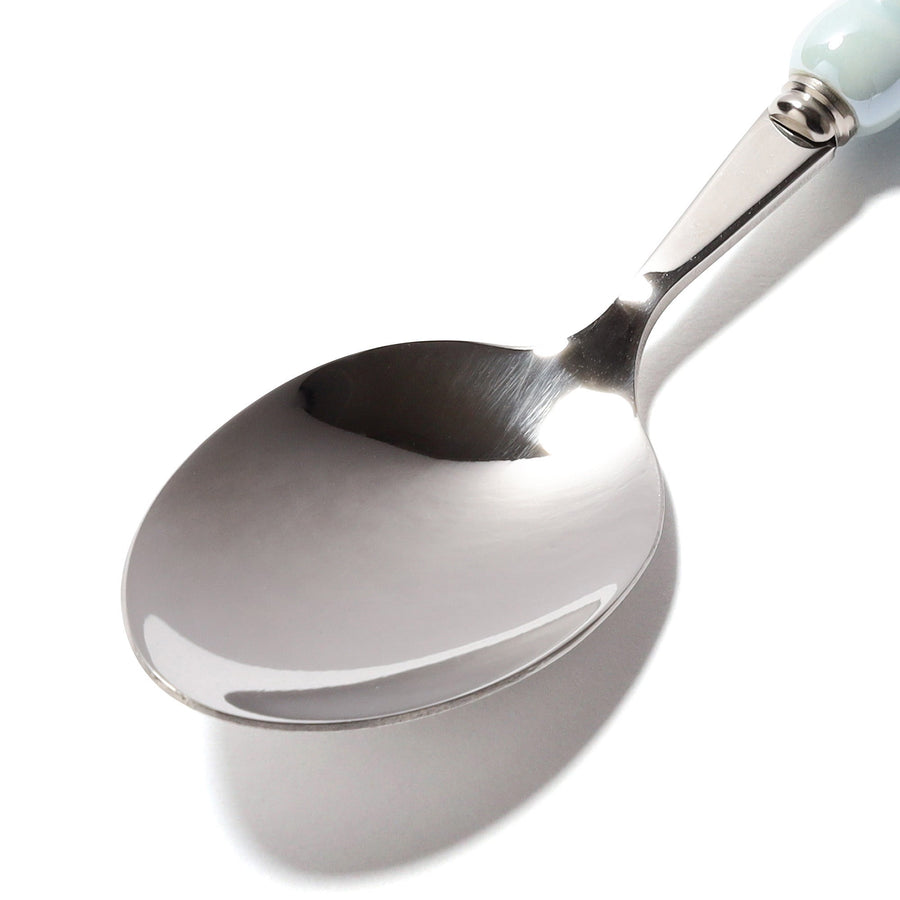 パール ディナースプーン ライトブルー