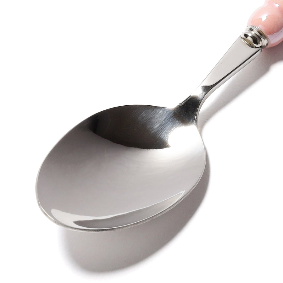 パール ディナースプーン ピンク