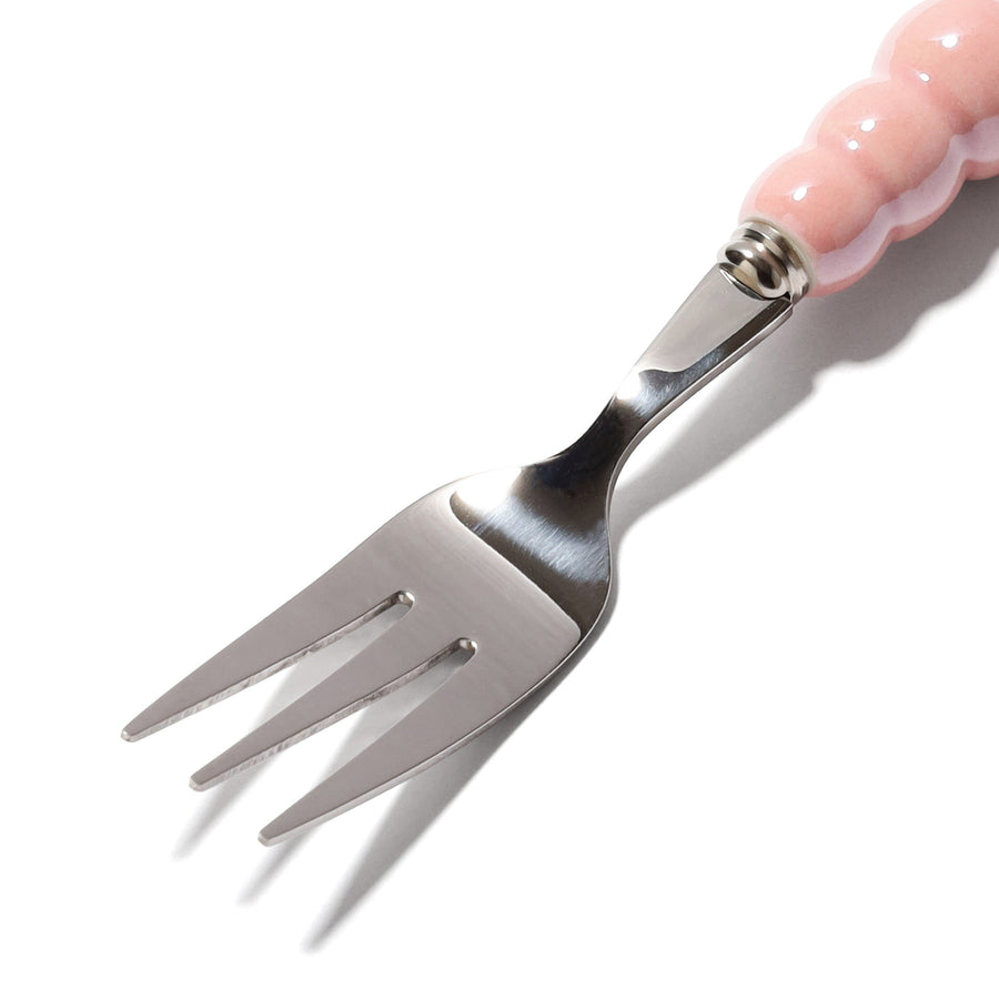 パール デザートフォーク ピンク
