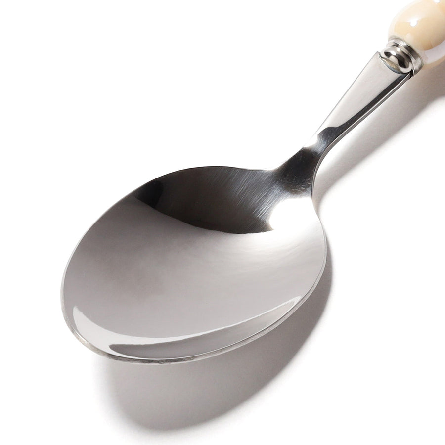 パール ディナースプーン ライトベージュ