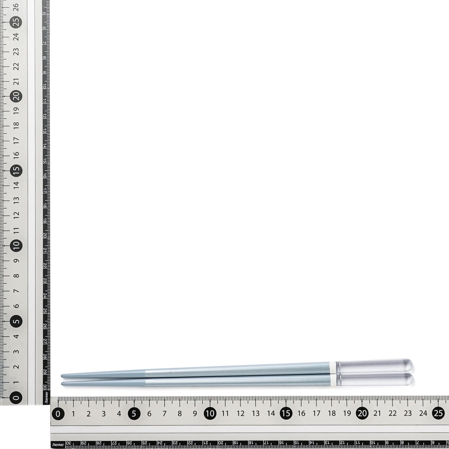 食洗機対応 アクリル箸 塗り分け ブルー