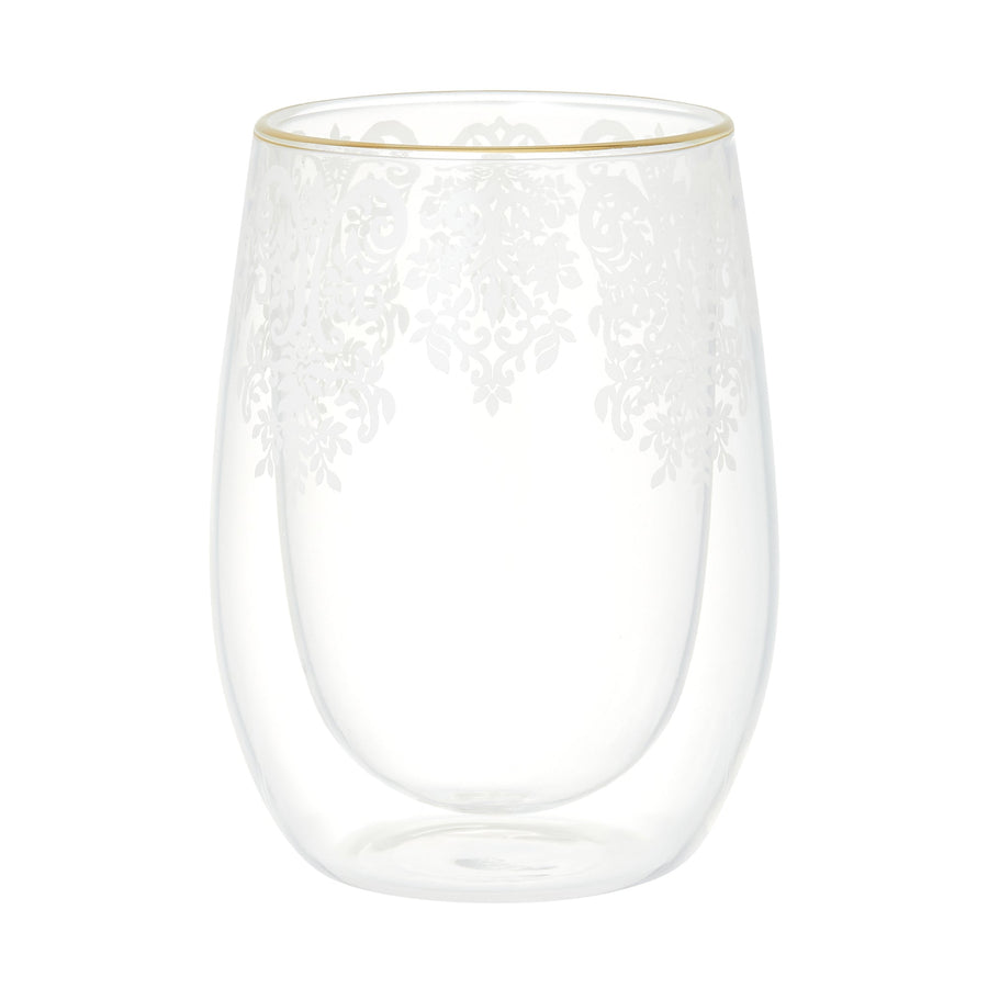 Arabesque double wall glass (set of 2)