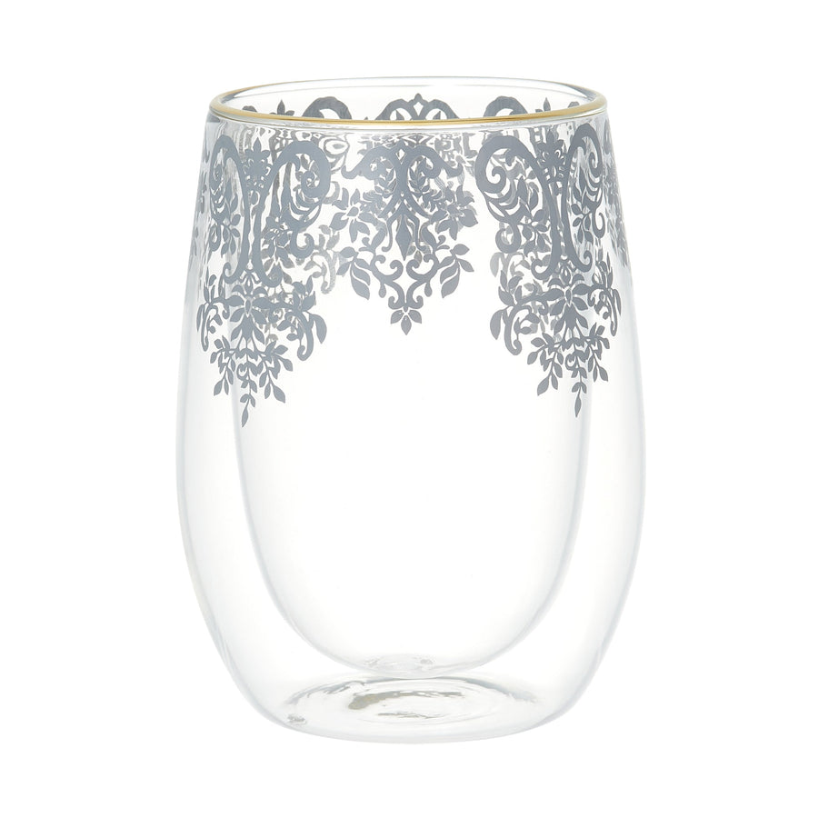 Arabesque double wall glass (set of 2)