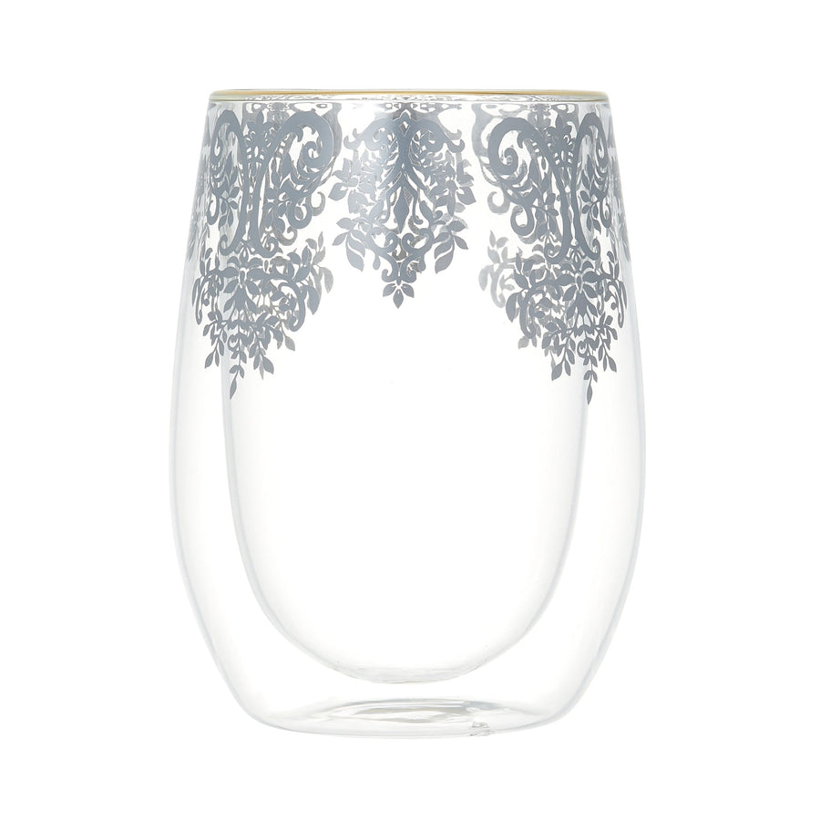 Arabesque double wall glass (set of 2)