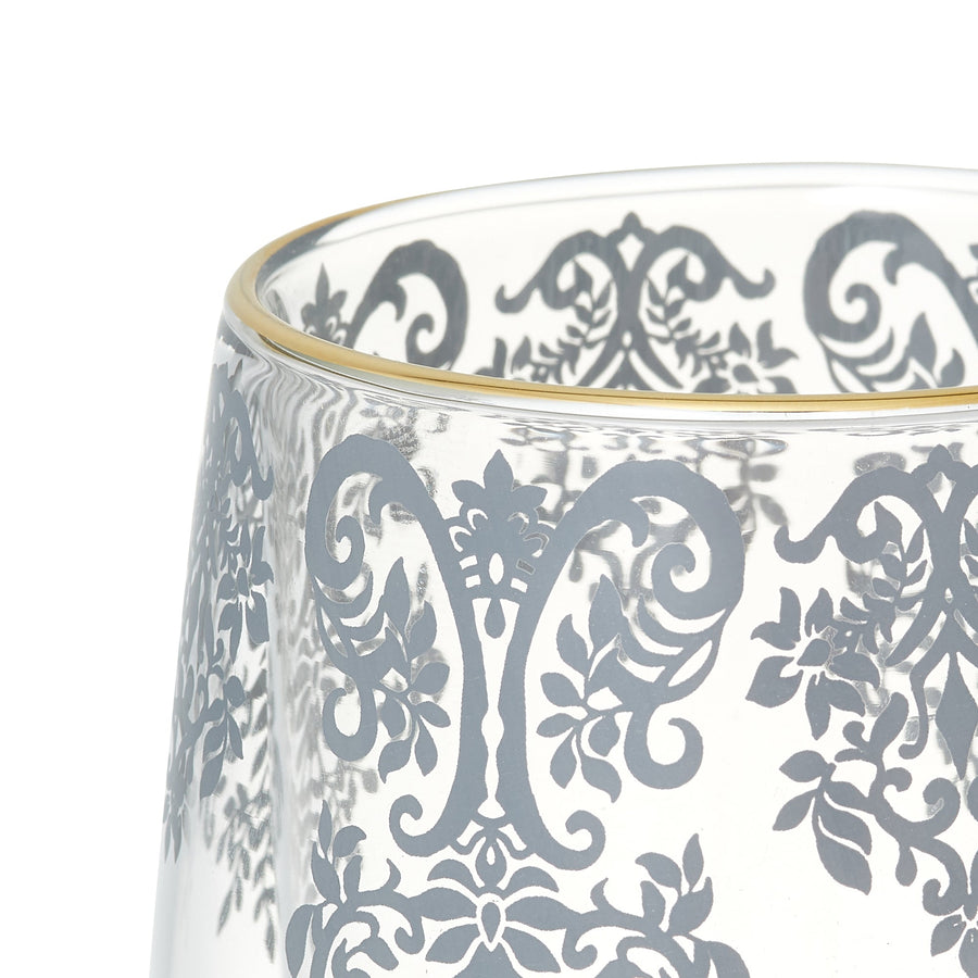 Arabesque double wall glass (set of 2)