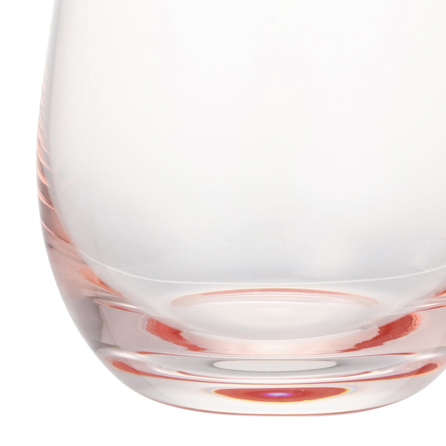 カラーリムタンブラー ピンク