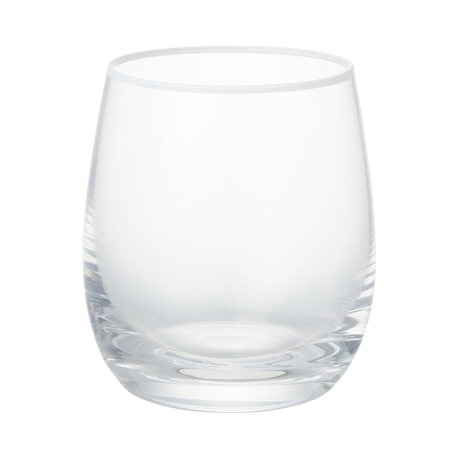 カラーリムタンブラー クリア