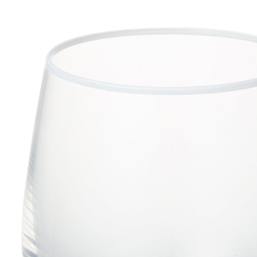 カラーリムタンブラー クリア