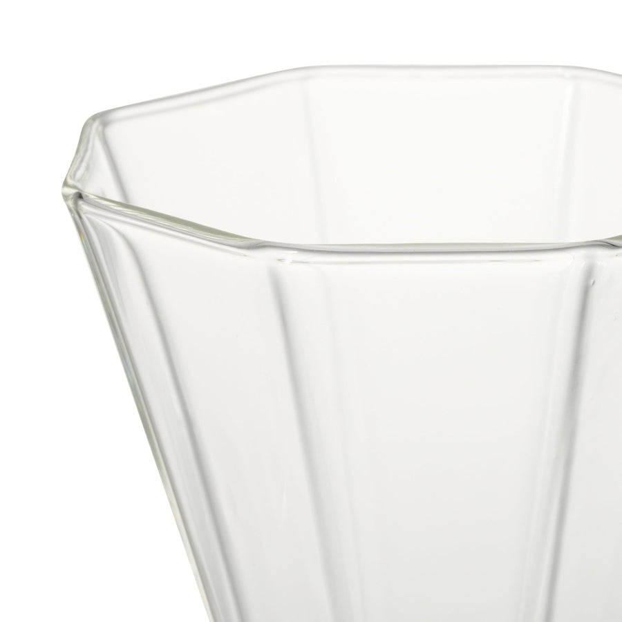 バイカラー サークル ステムグラス ホワイト×ピンク