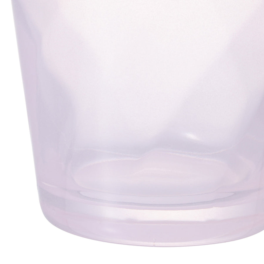 ツイスト ガラスタンブラー ピンク