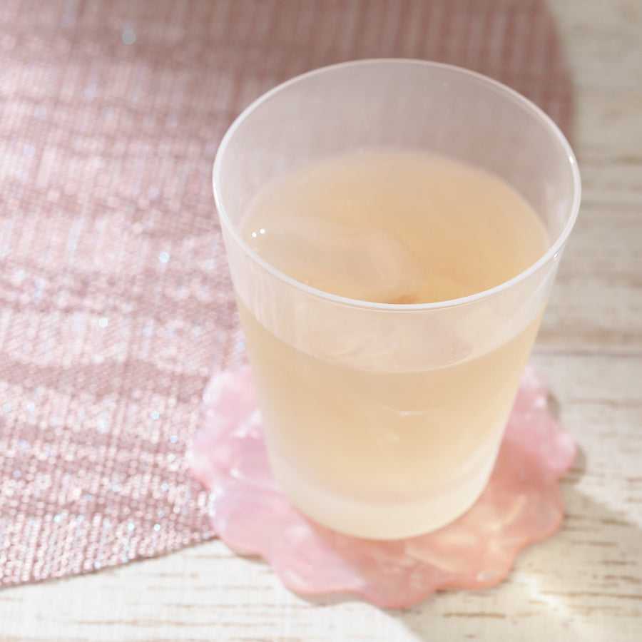 ツイスト ガラスタンブラー ホワイト