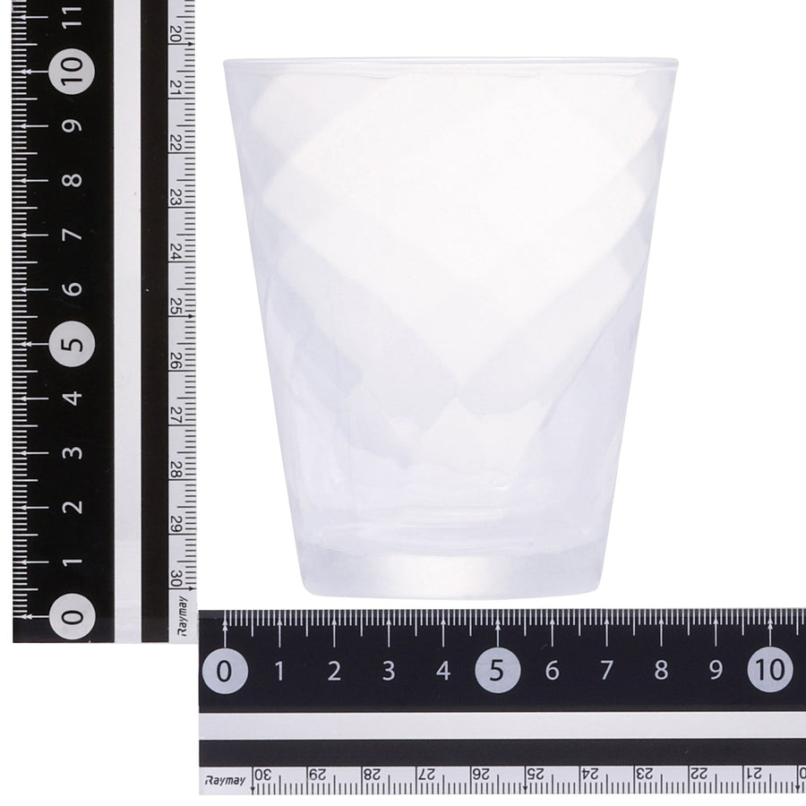 ツイスト ガラスタンブラー ホワイト