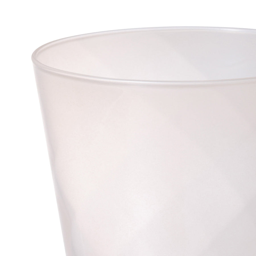 ツイスト ガラスタンブラー オレンジ