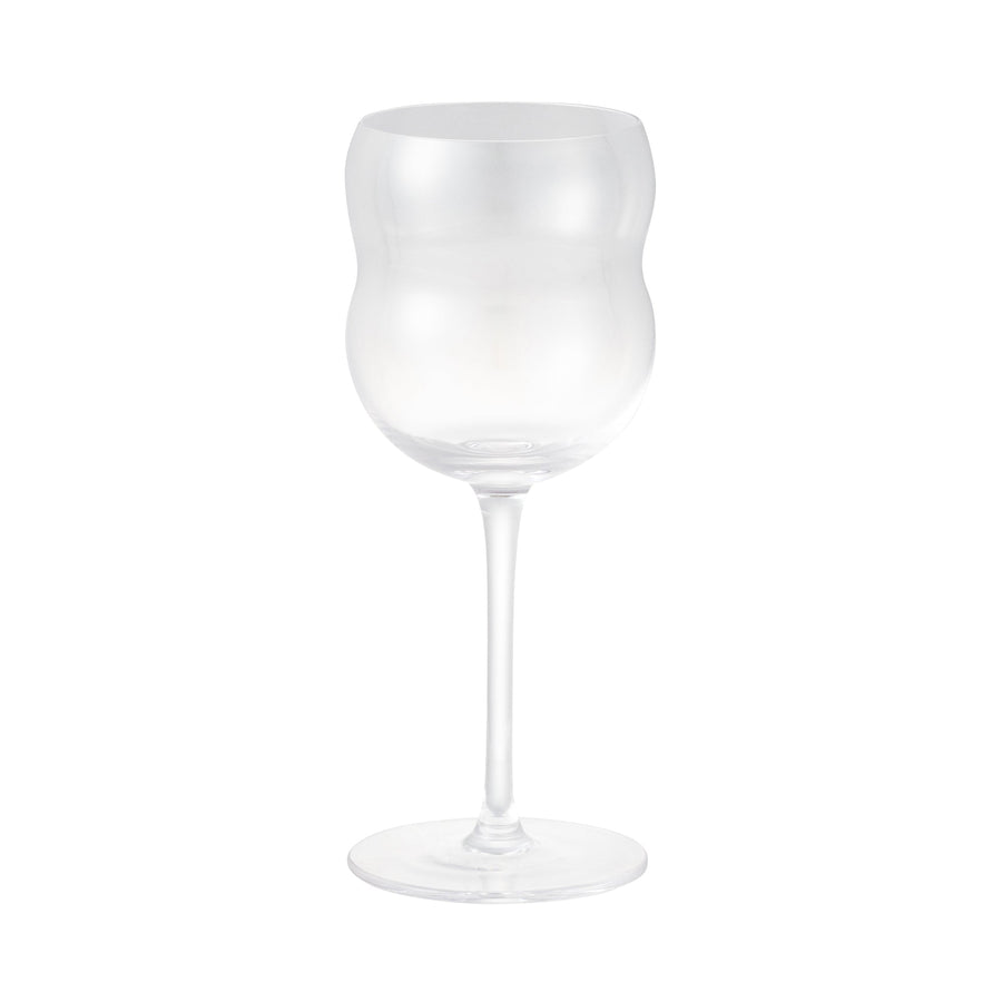 もこもこ ワイングラス クリア