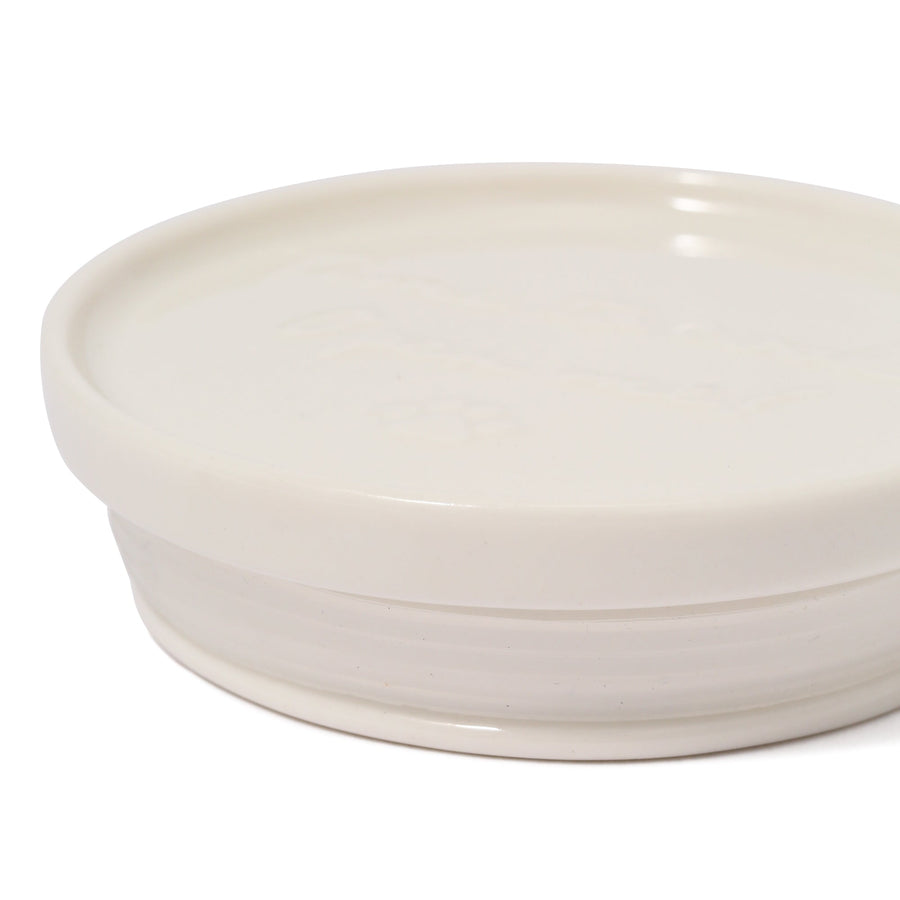 Cat Canister Salt White