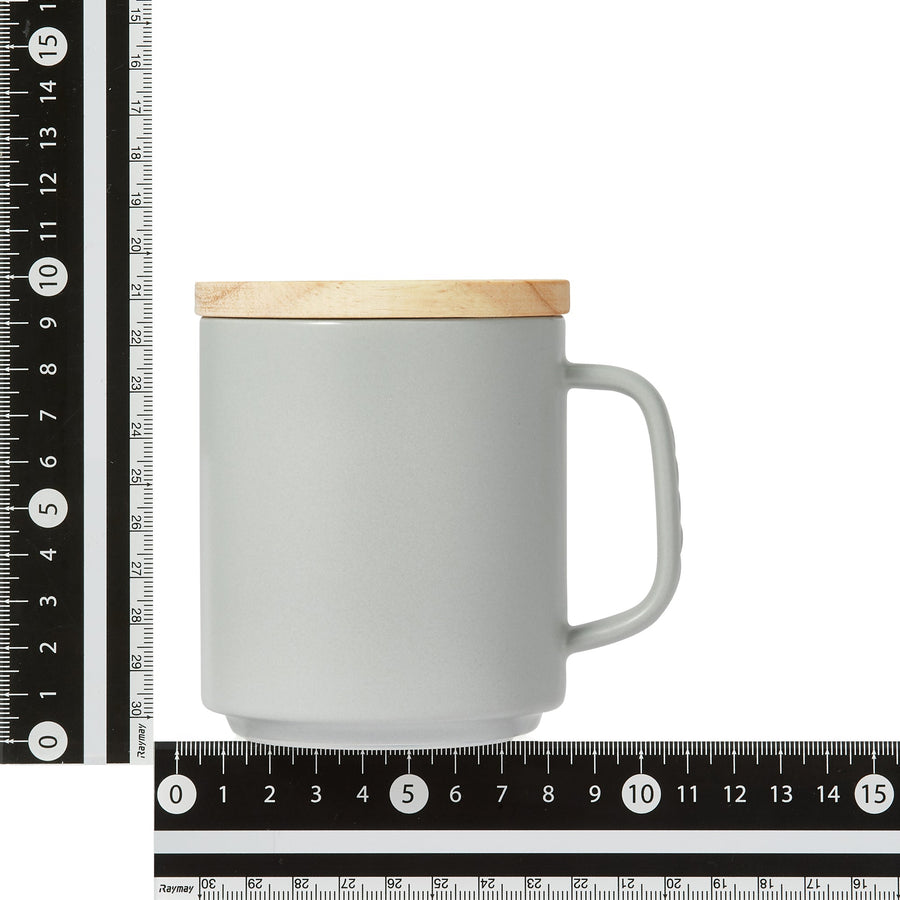 Mug Canister Sugar Grey